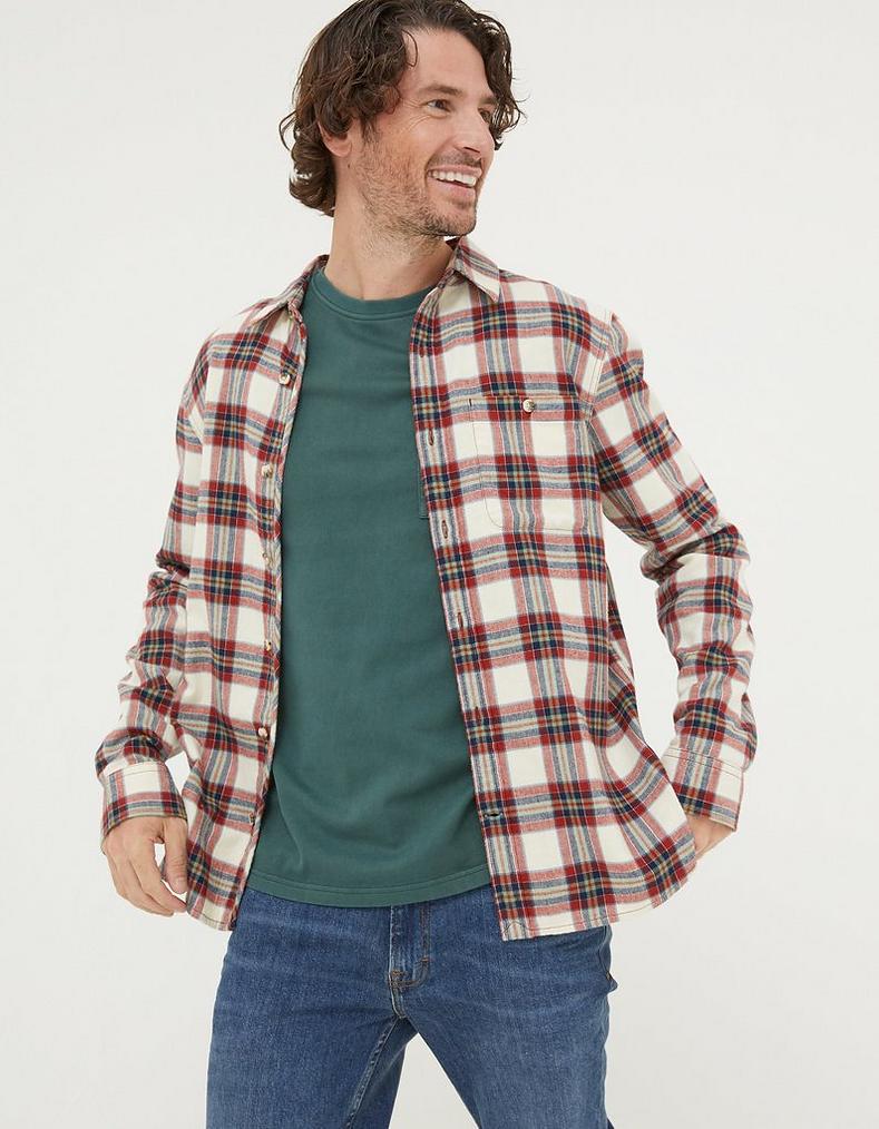 Long Sleeve Bruton Check Shirt