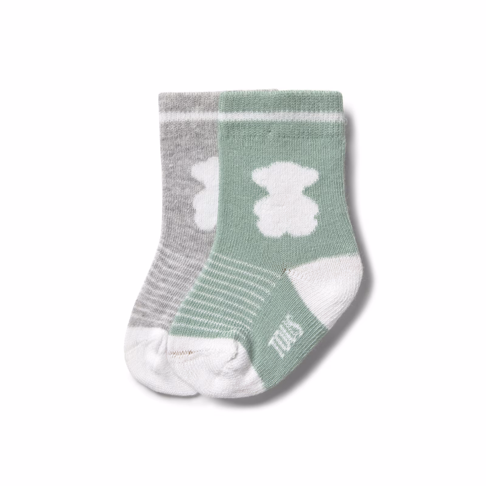 Set 2 pares de calcetines bebé SSocks bruma