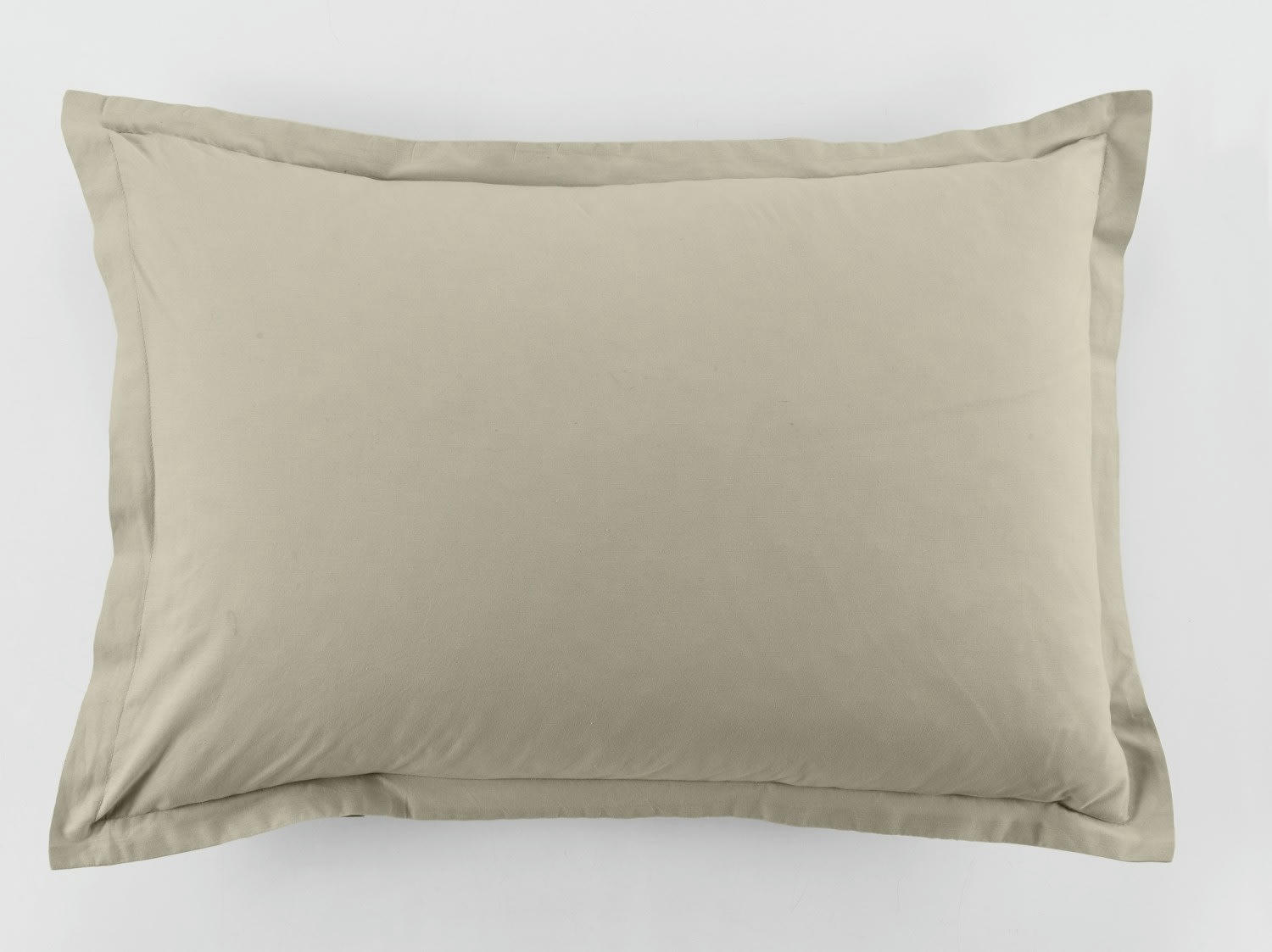 UNI BP - Taie d'oreiller coton rouge 50x70 cm