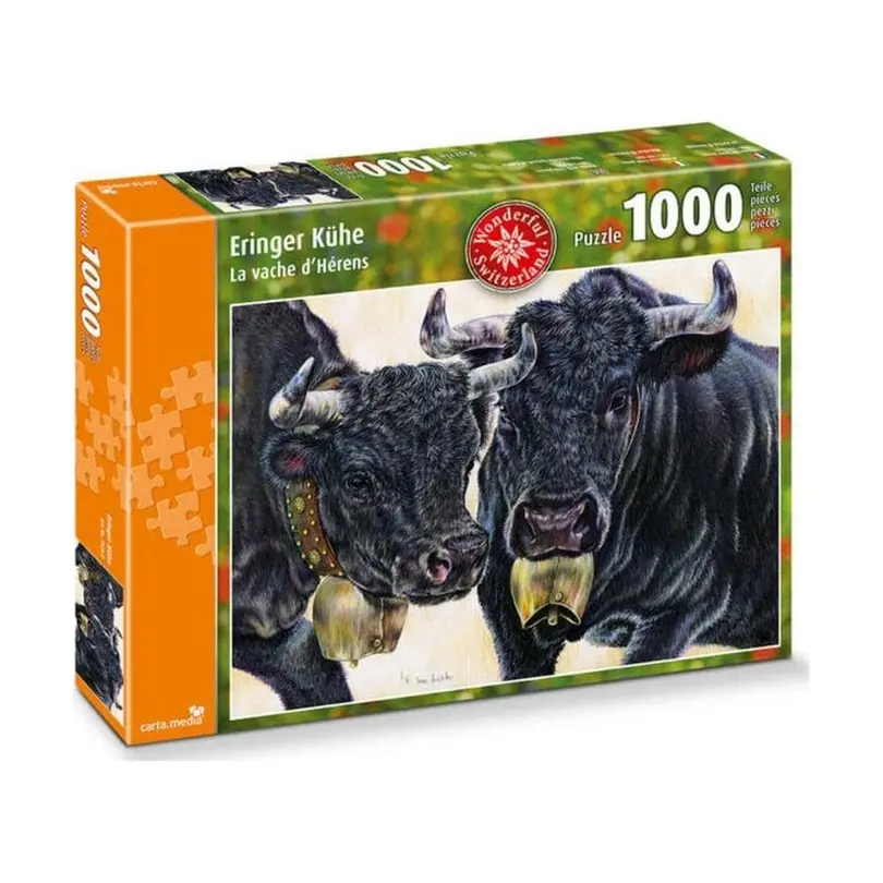 Puzzle 1000er-Set Carta.media