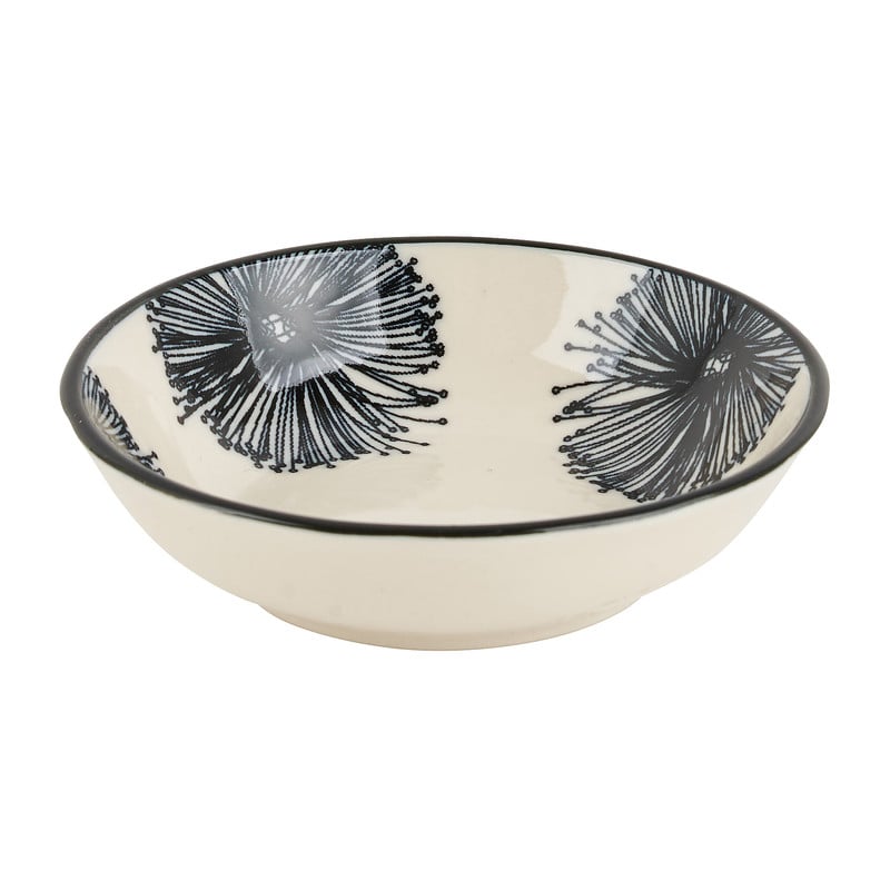 Tapas sausschaaltje Sevilla - bloemen - &Oslash;9x2.5 cm