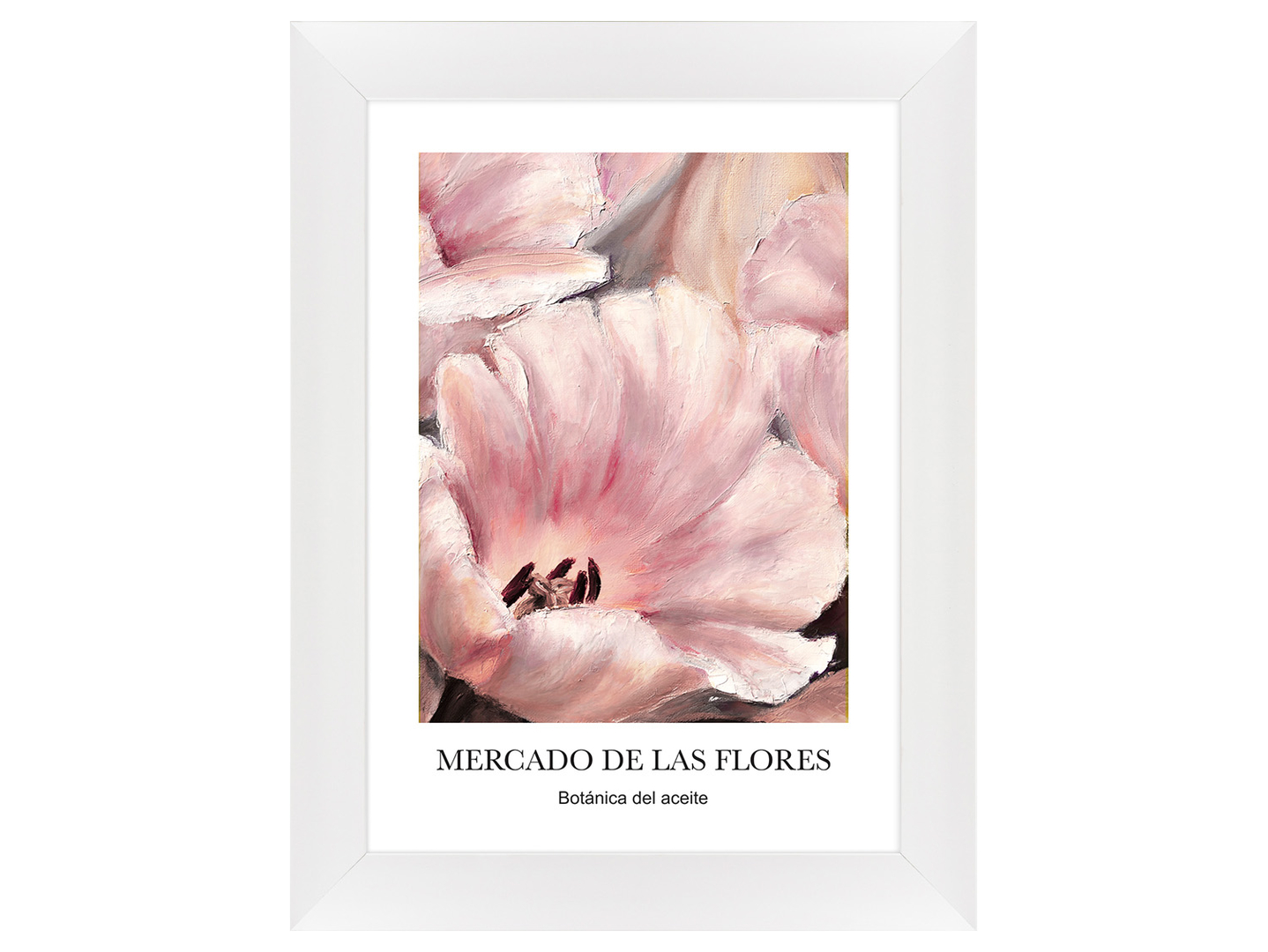 Obraz w ramie Pink Petals Of Flowers 62x82 cm