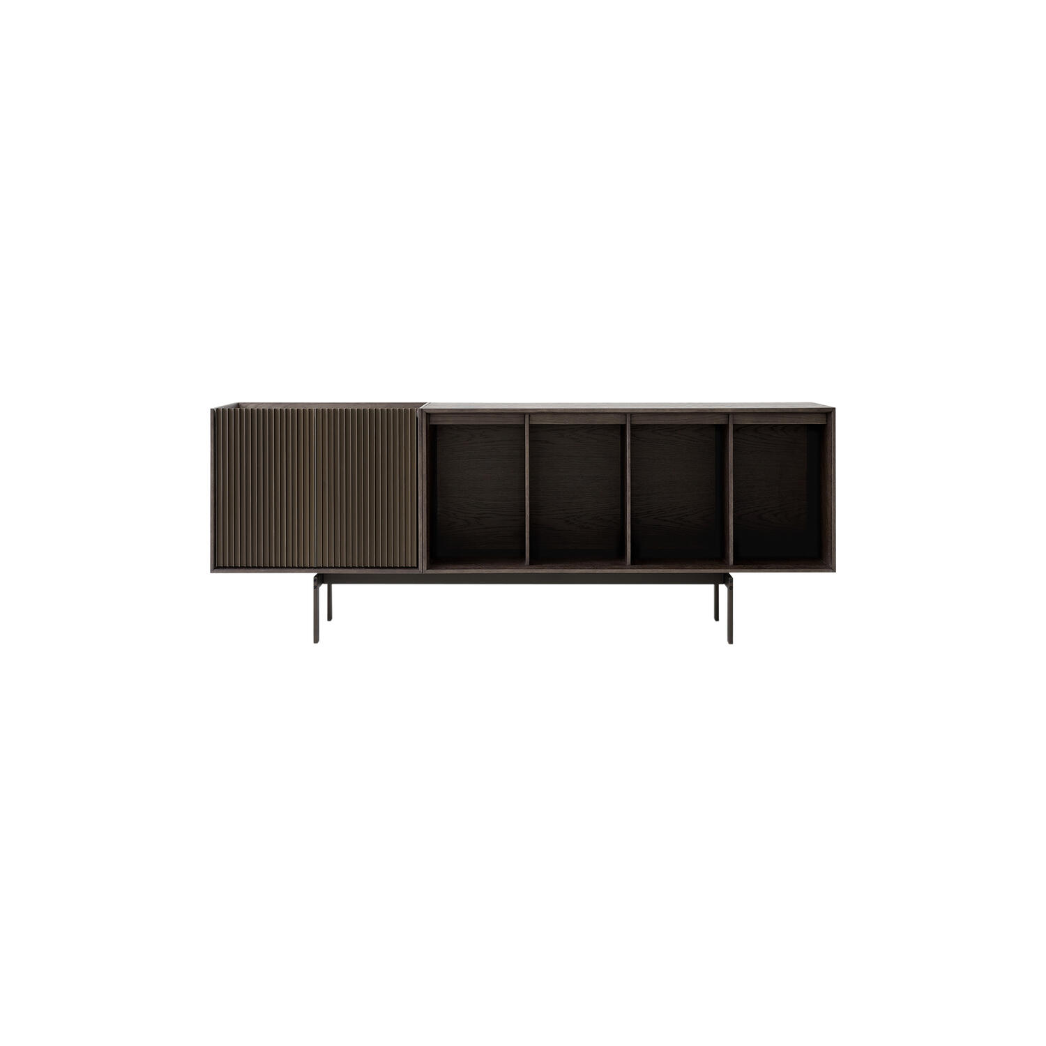 VIPP675 Chimney kabinet, mørk eg