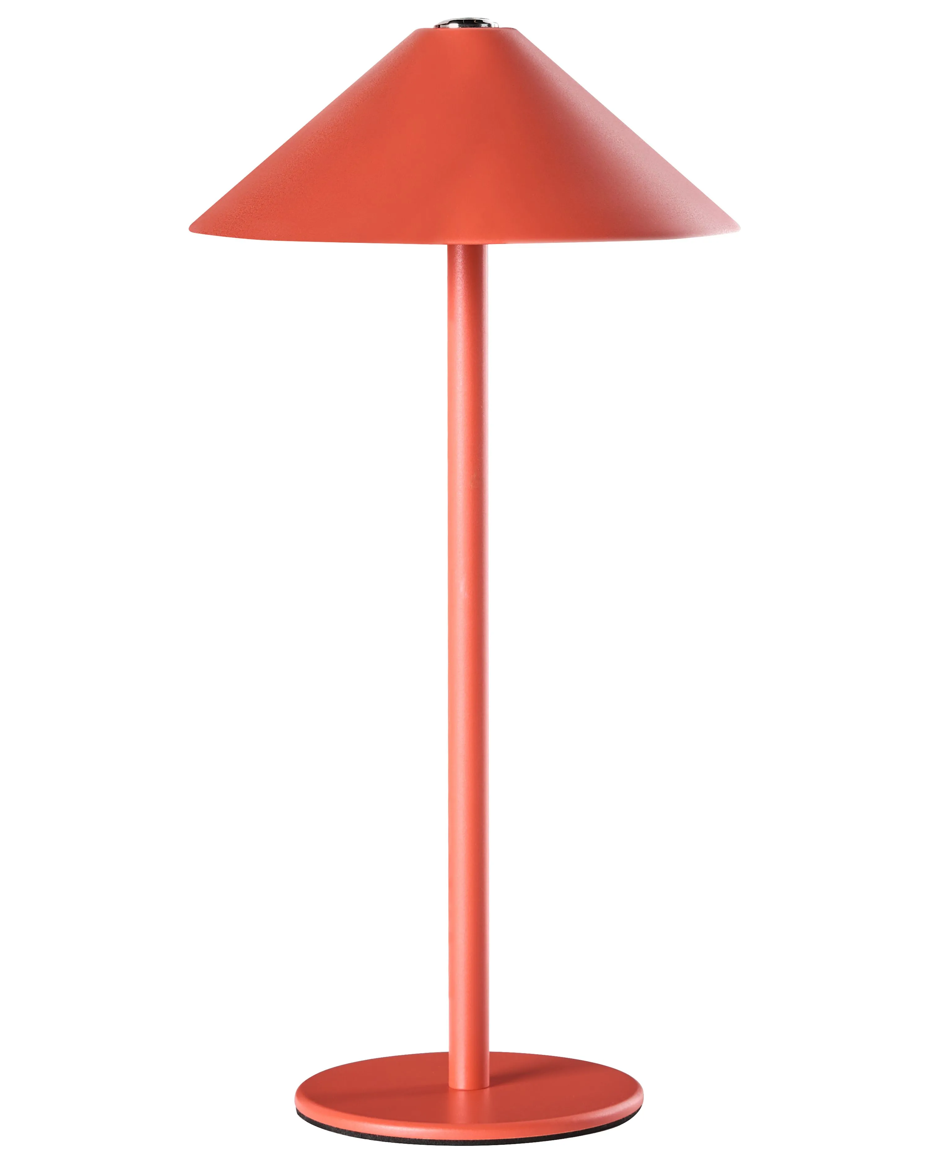 Wireless LED Table Lamp MODJO with Dimmer Metal Red