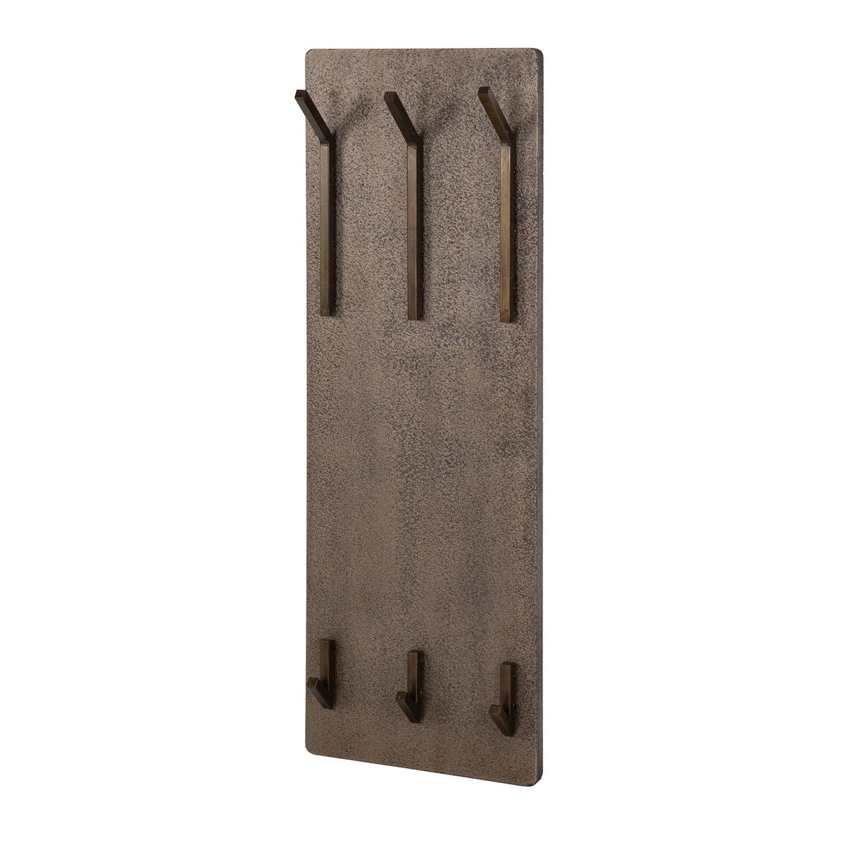 Giga Meubel Kapstok Ferro Hoog - Brons - 6-Haken - 35x12x100cm