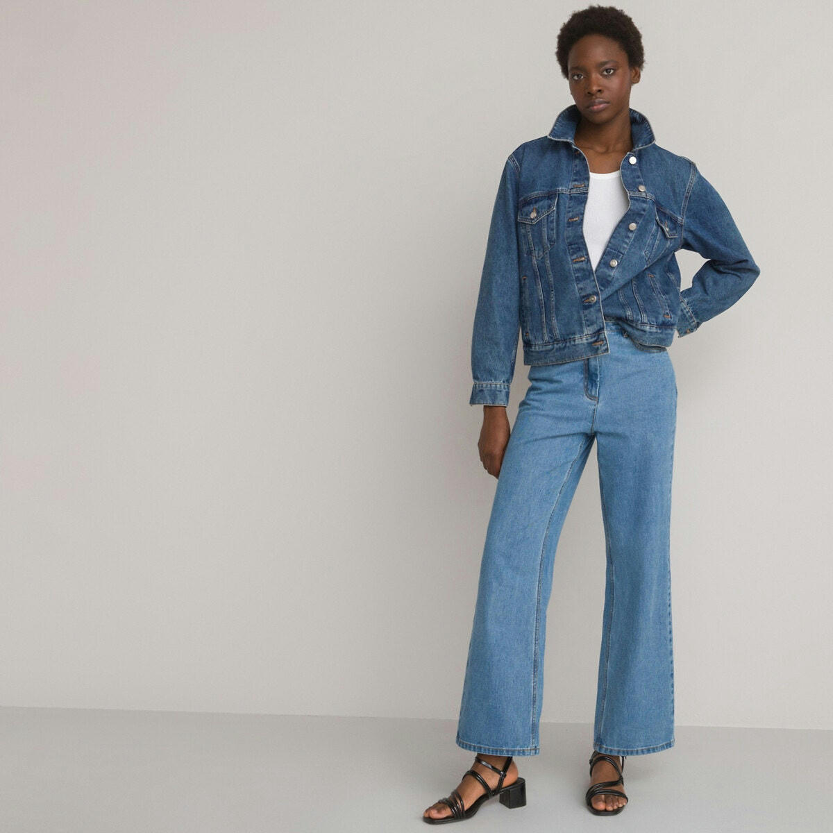 Veste en denim Signature