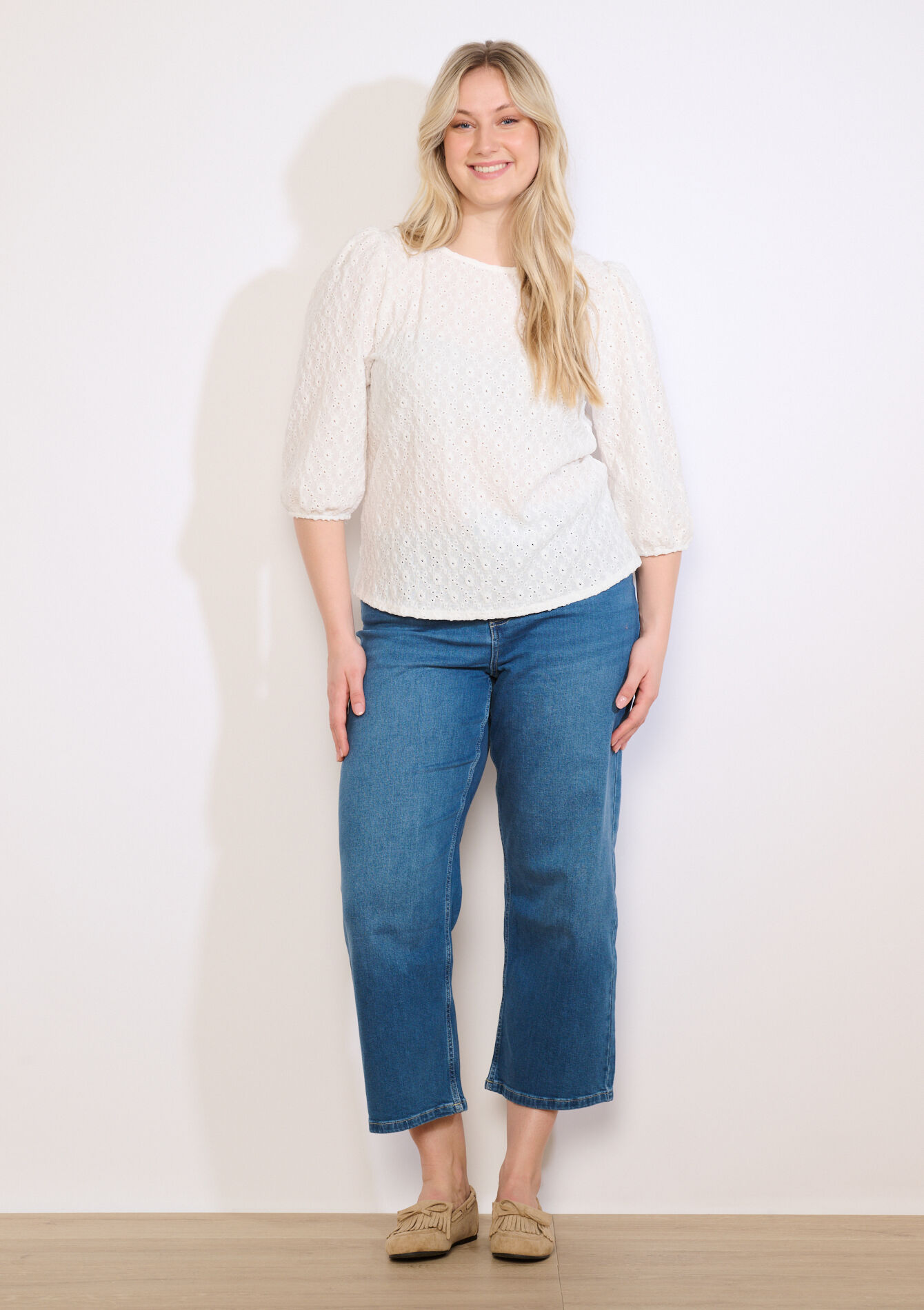 Broderie anglaise blouse