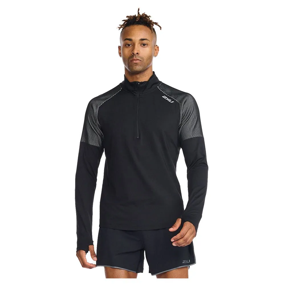 2XU Light Speed half zip long sleeve T-shirt