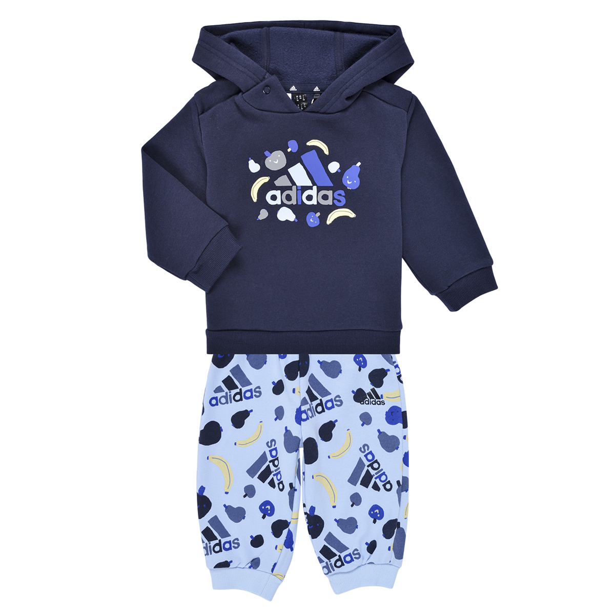 adidas - Essentials Allover Print Jogger Set - Marine