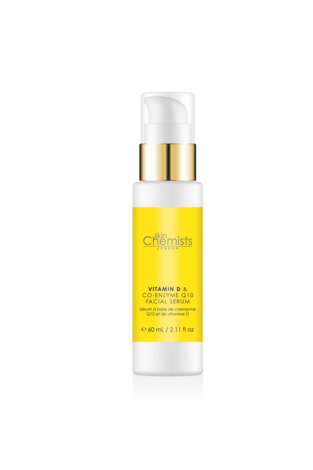 skinChemists professional Vitamin D Co-Enzyme Q10 & Vitamin D Anti-Ageing Serum 50ml for Fine Lines and Wrinkles