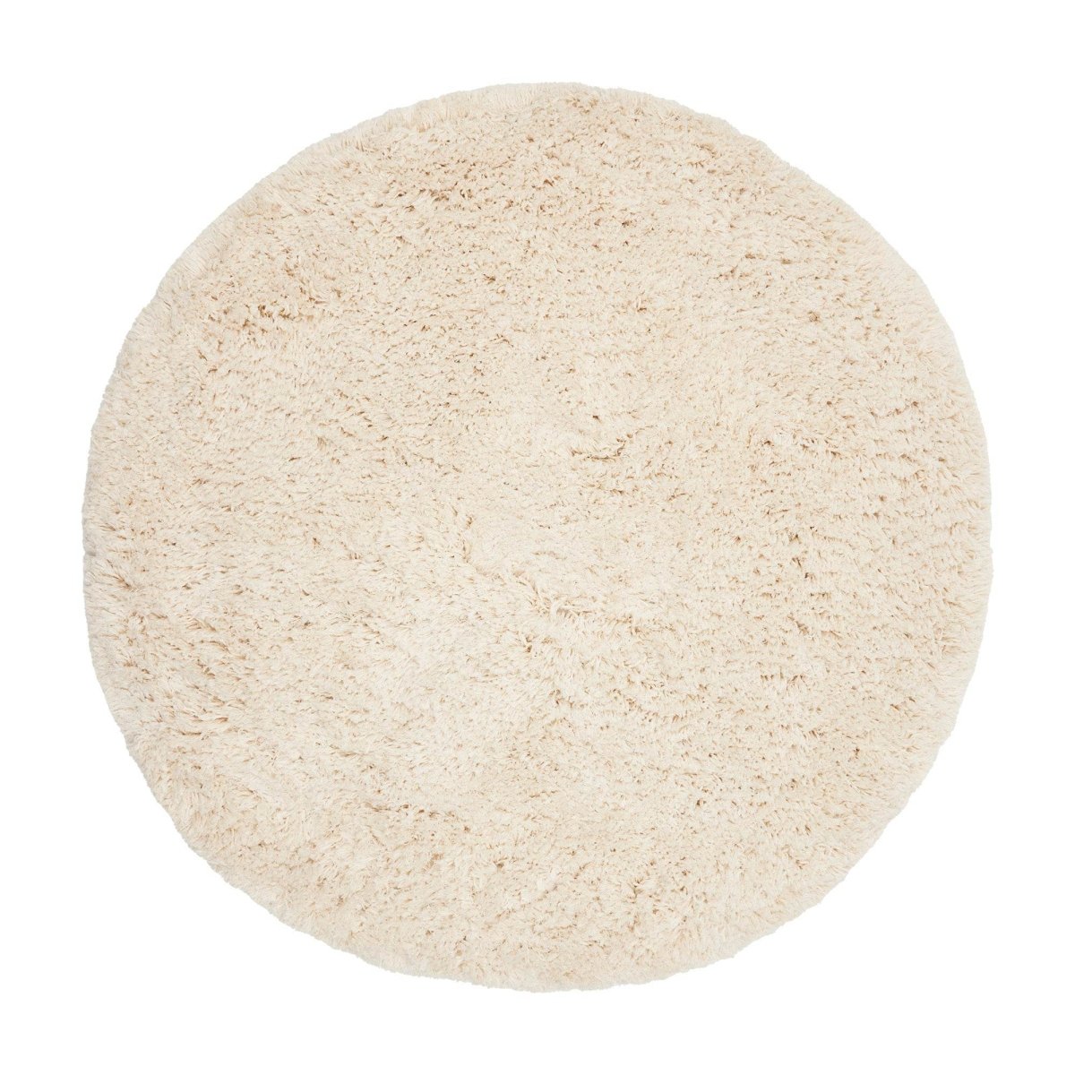 Interieur05 vloerkleed Pilo - hoogpolig - ivoorwit - Ø200 cm
