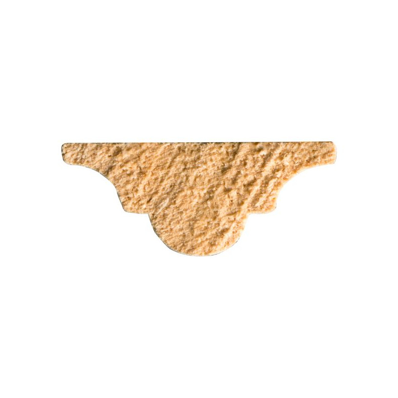 Moulure décorative en marupa clair 240 x 2,2 x 0,9 cm