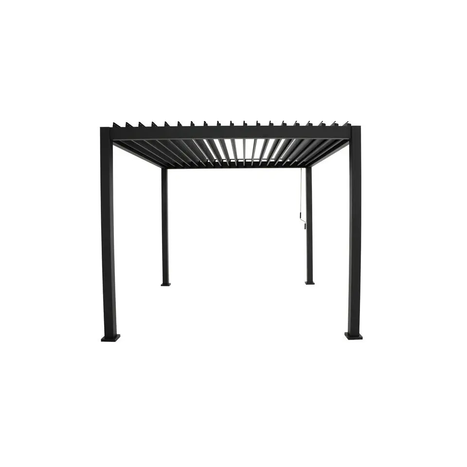 Mirador Deluxe terrasoverkapping 300 x 300 cm antraciet