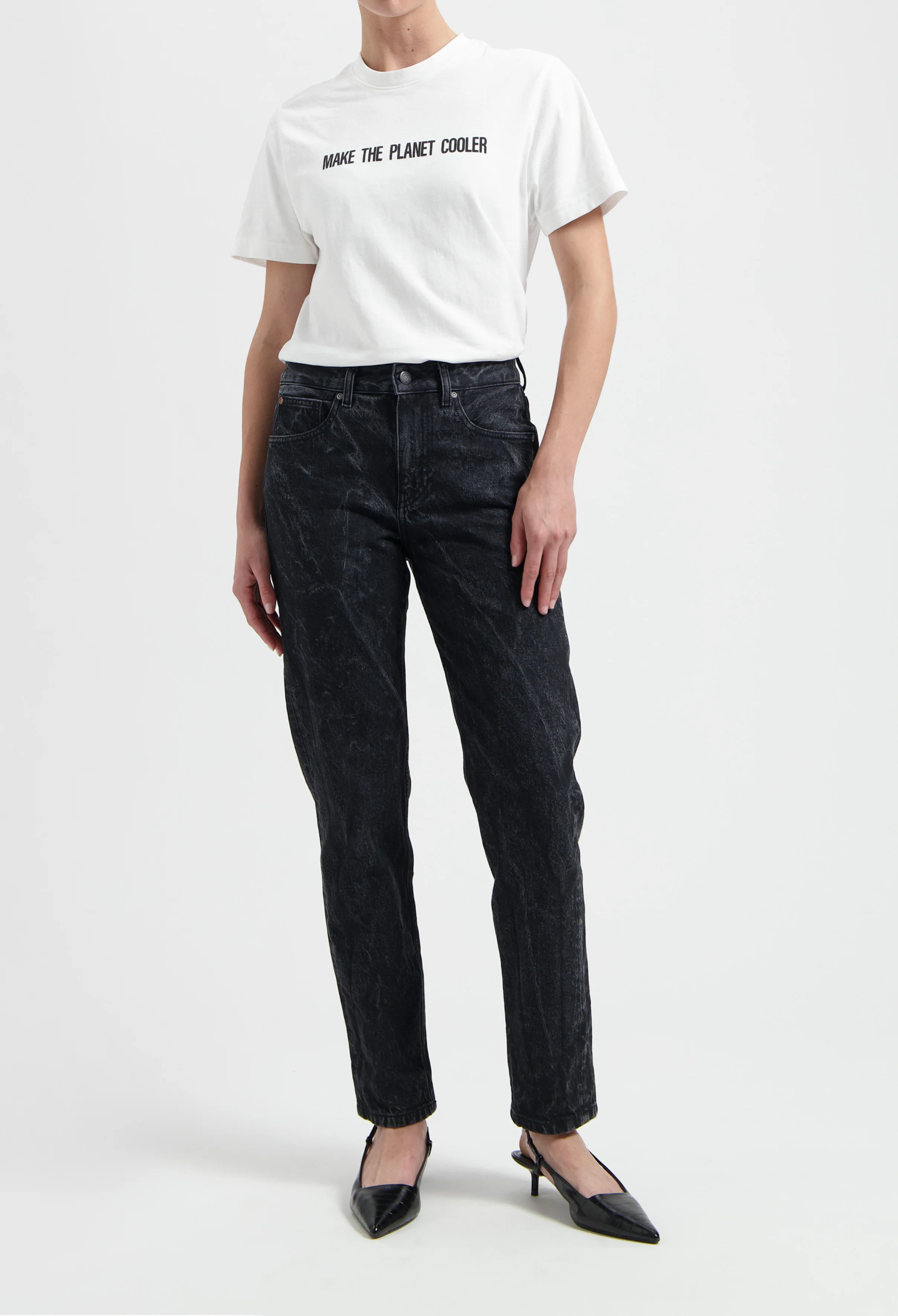 Go Mid Straight - Dry Black