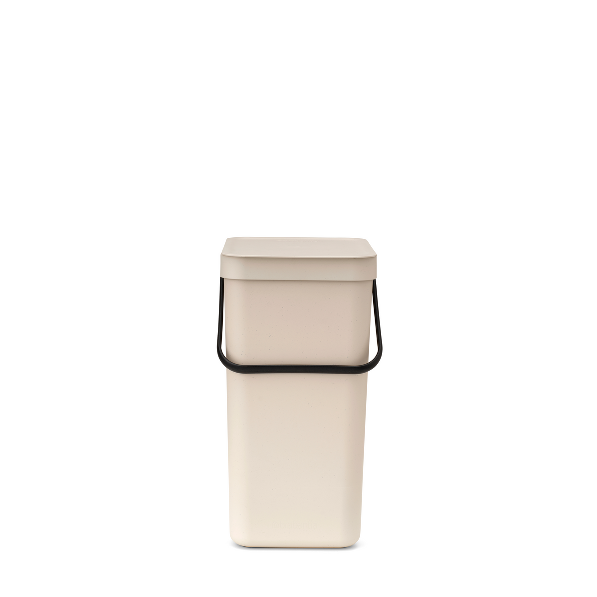 Brabantia Sort & Go afvalemmer, 16 liter - Soft Beige