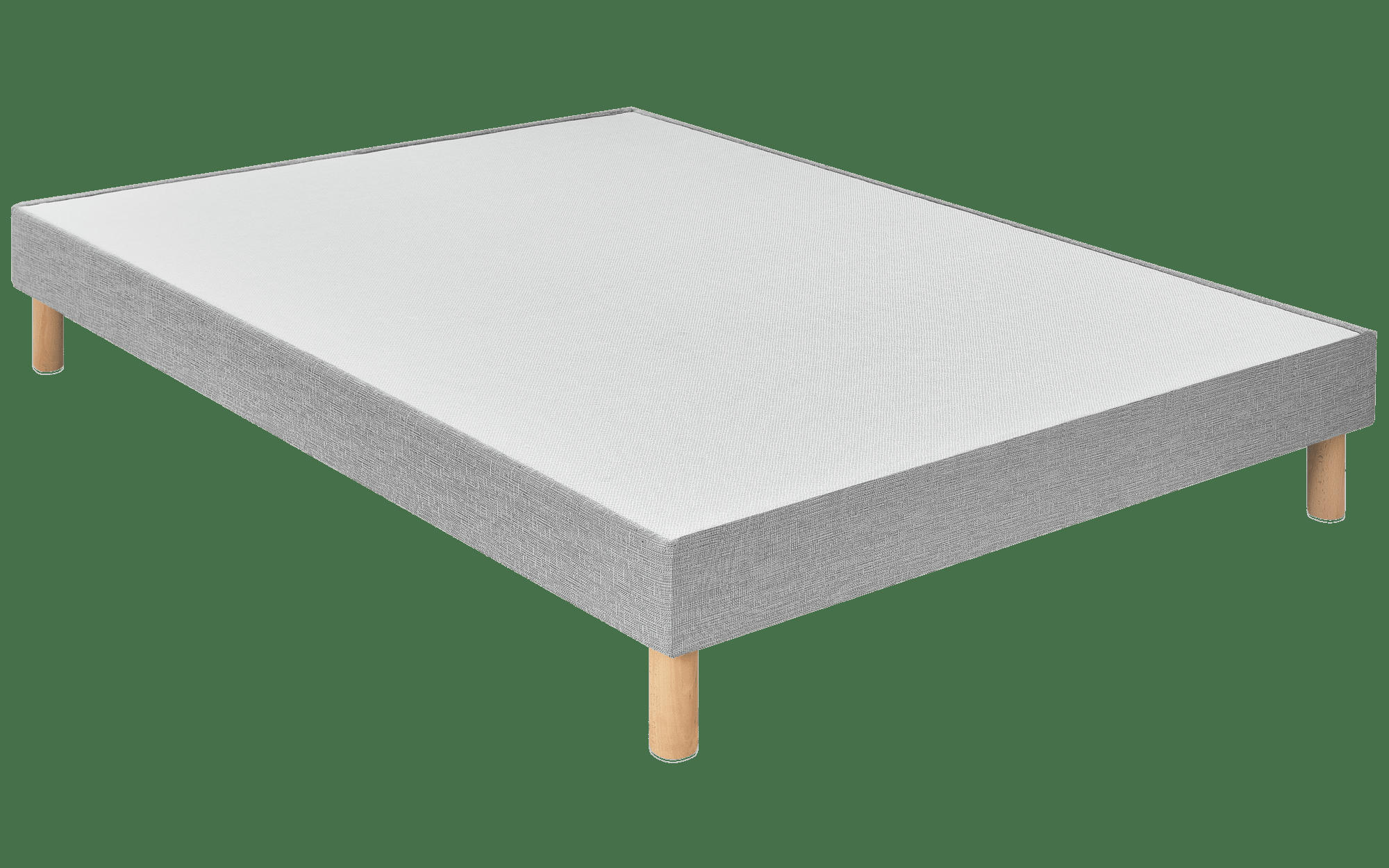 CLEMENCE ET CHARLOTTE - Ensemble matelas en ressorts ensachés et sommier 140 x 190 cm