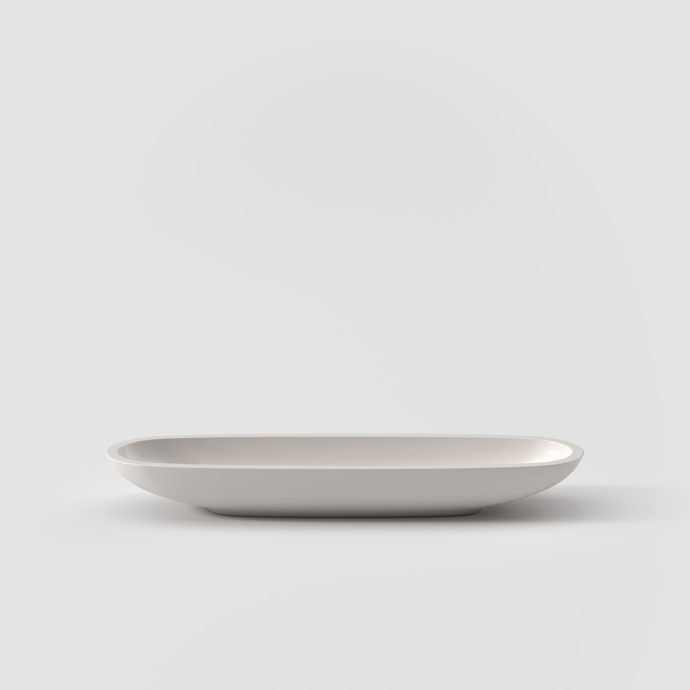 Artesano Serving tray - White, 6.8 oz, Premium Porcelain