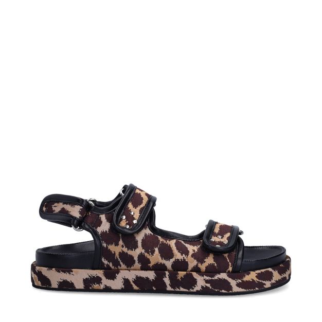 Leopard sandalen