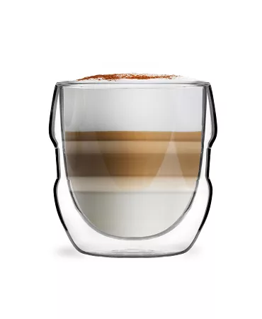 Zestaw 2 szklanek termicznych 250 ml z podwójną ścianką Vialli Design - Sferico 7954