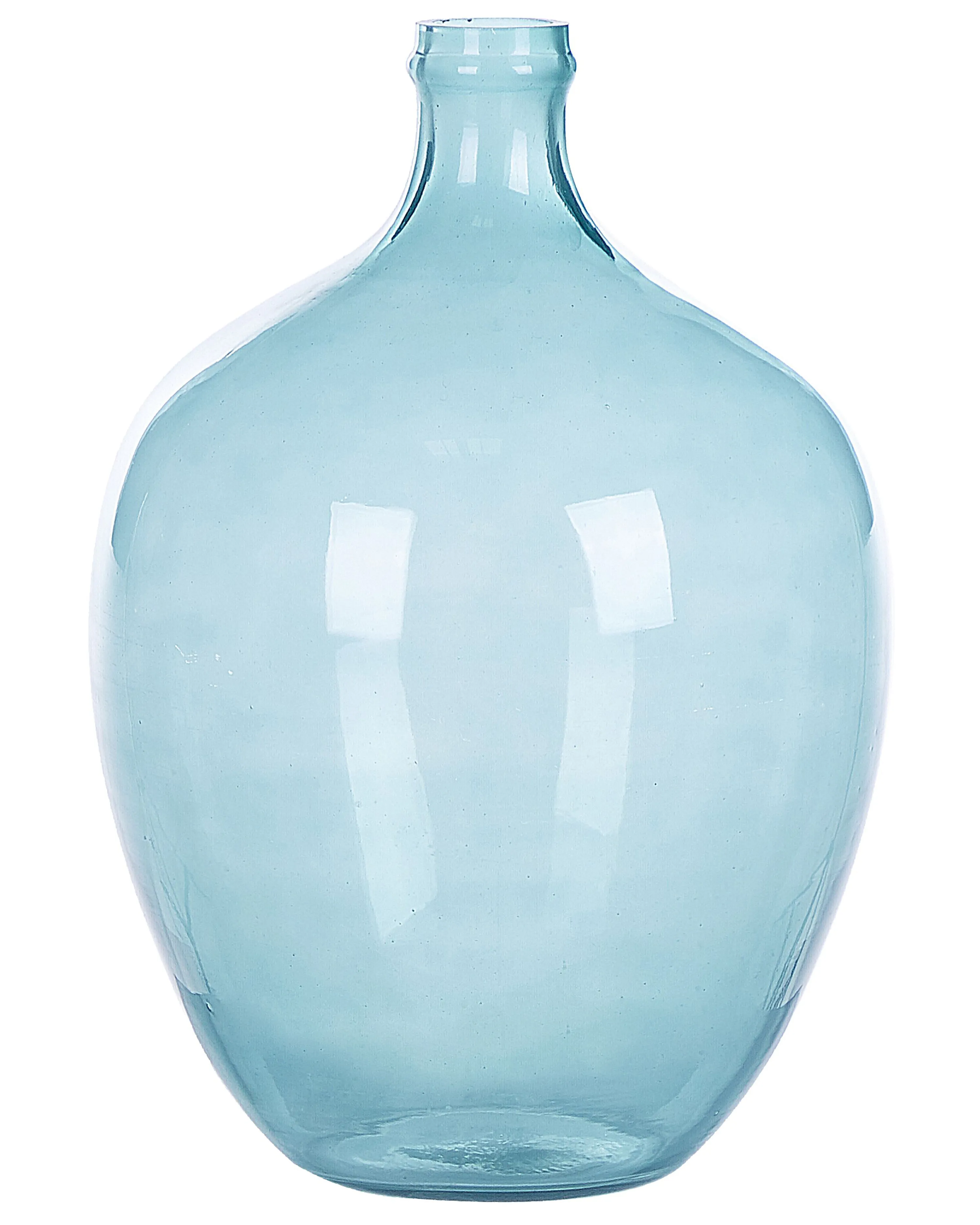 Flower Vase ROTI Glass 39 cm Light Blue