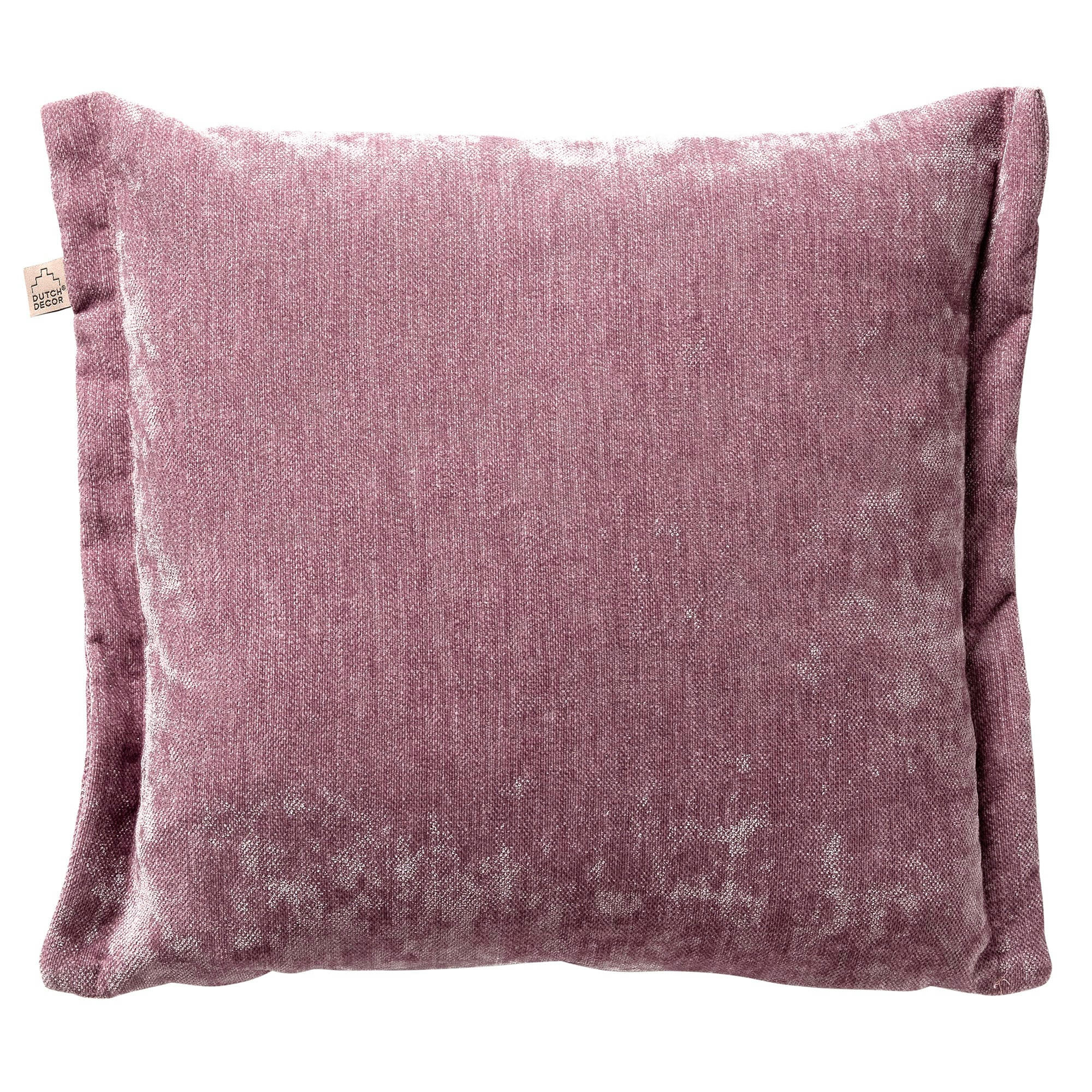 - Housse de coussin multicolore en polyester-45x45 cm uni