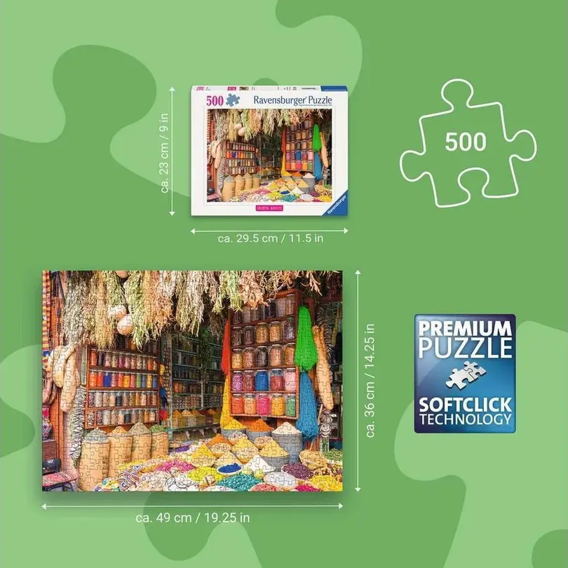 Puzzle Bunte Gewürze