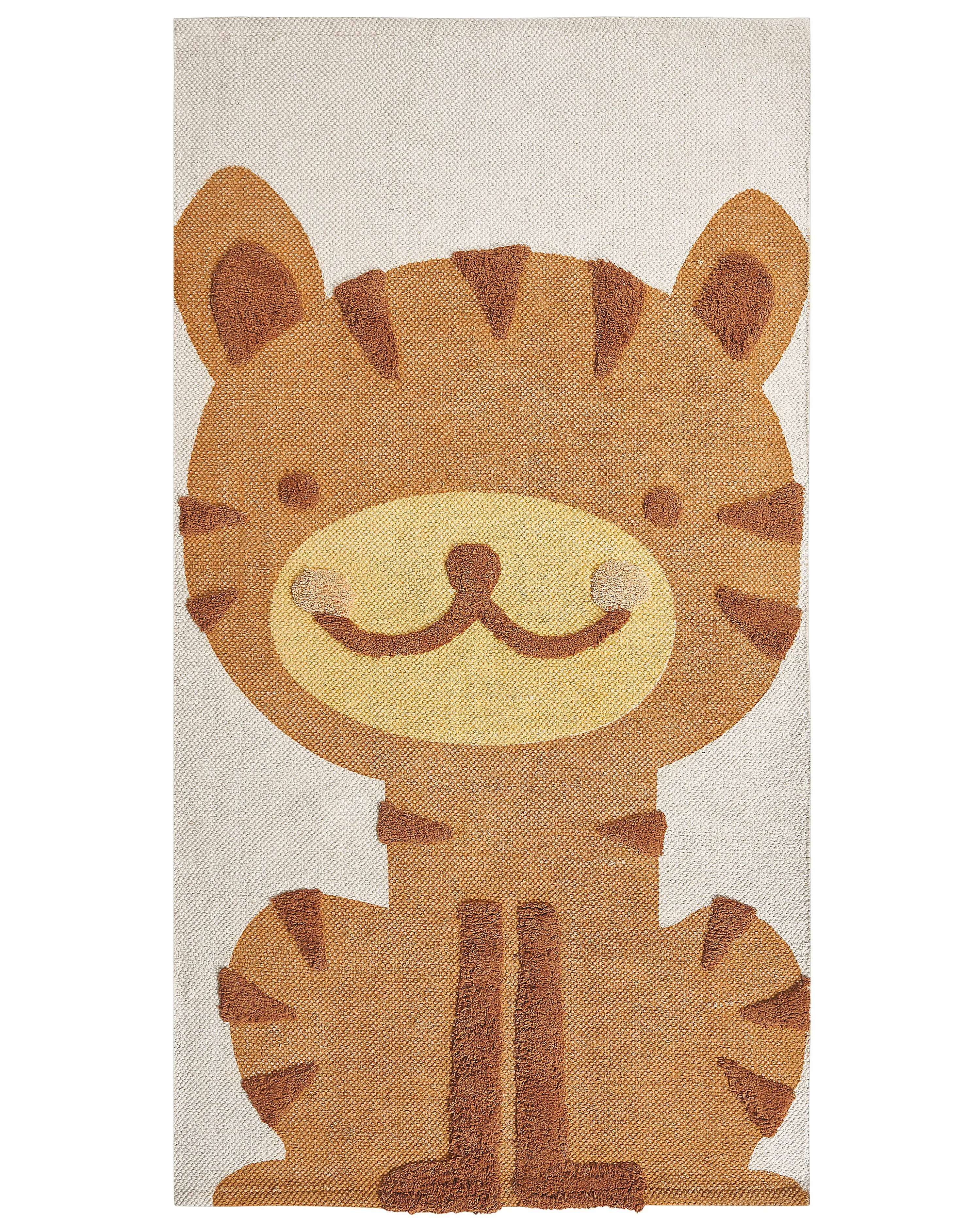 Kids Rug SIGLI Multicolour 80 x 150 cm Cotton