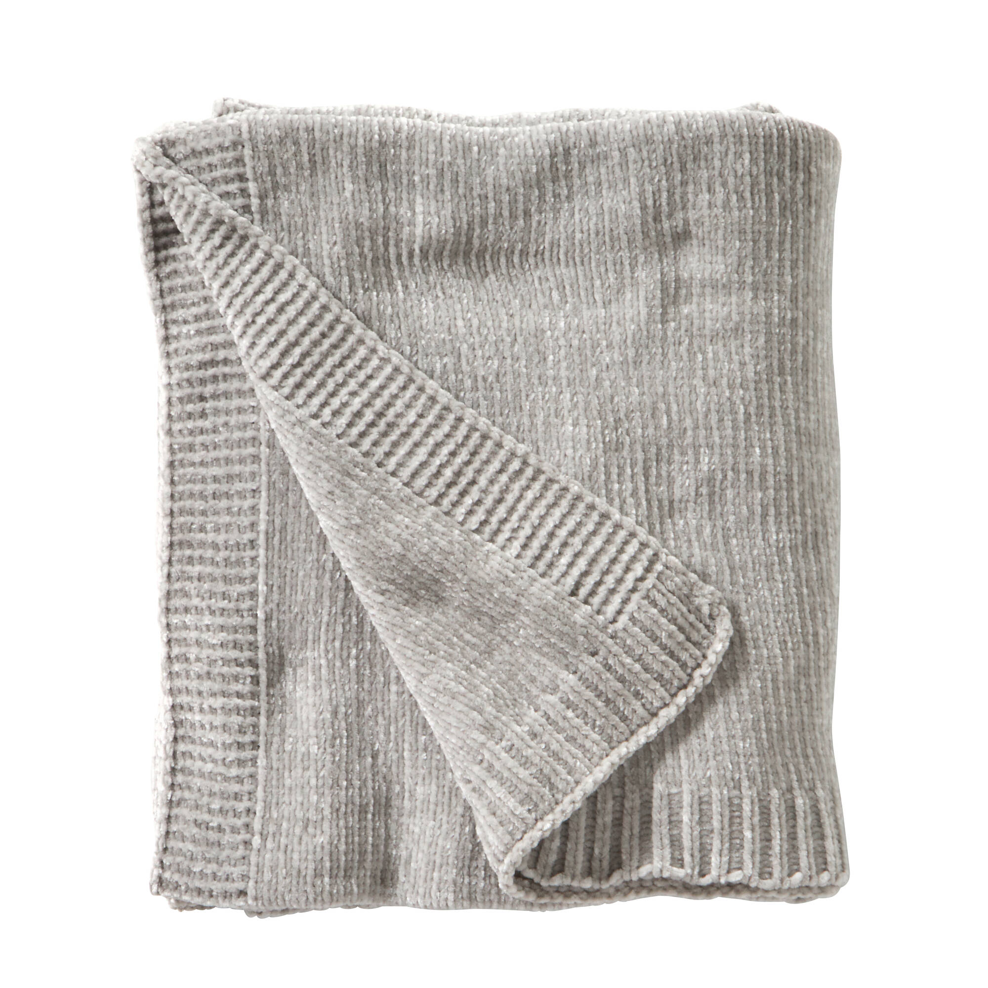 Plaid chenille