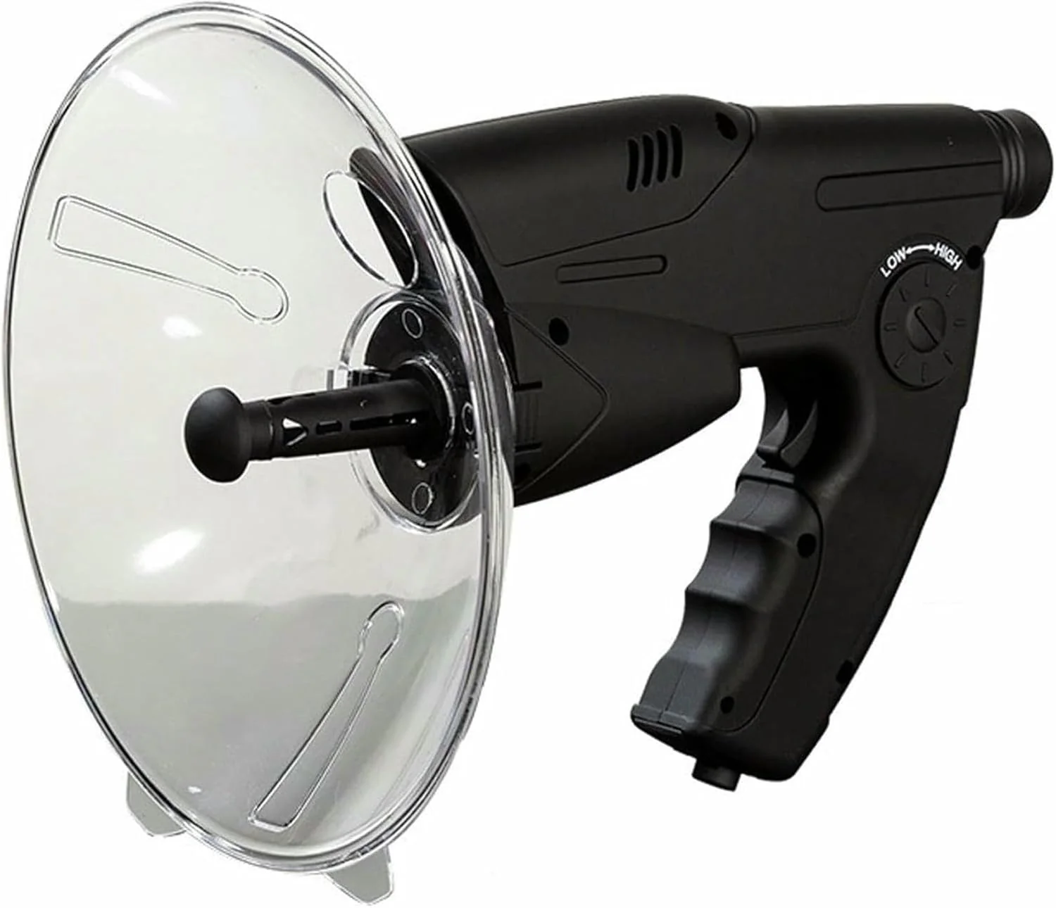 Parabolic Microphone Monocular, 100M Long Range Bionic Ear Listening Telescope, Digital Nature Observing  Listening Device for Outdoor Activities