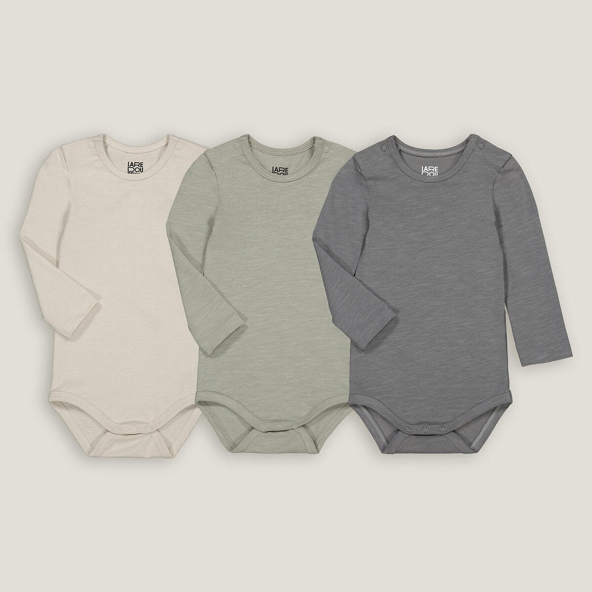 Lot de 3 bodies manches longues