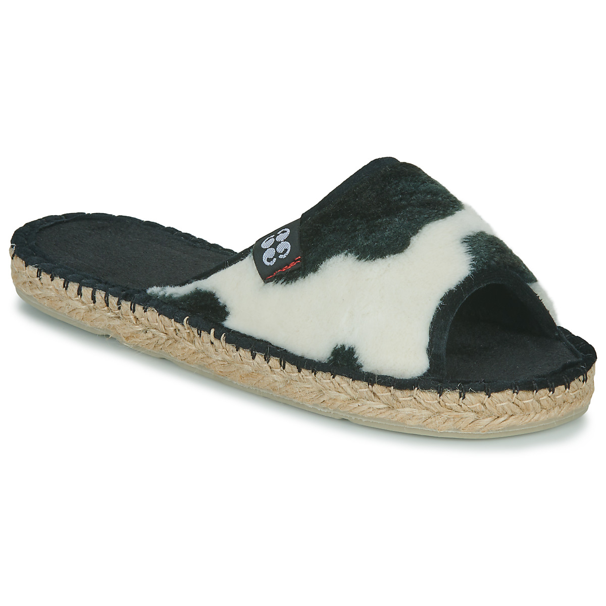 Art of Soule - COSY CLAQUETTES - Black / White