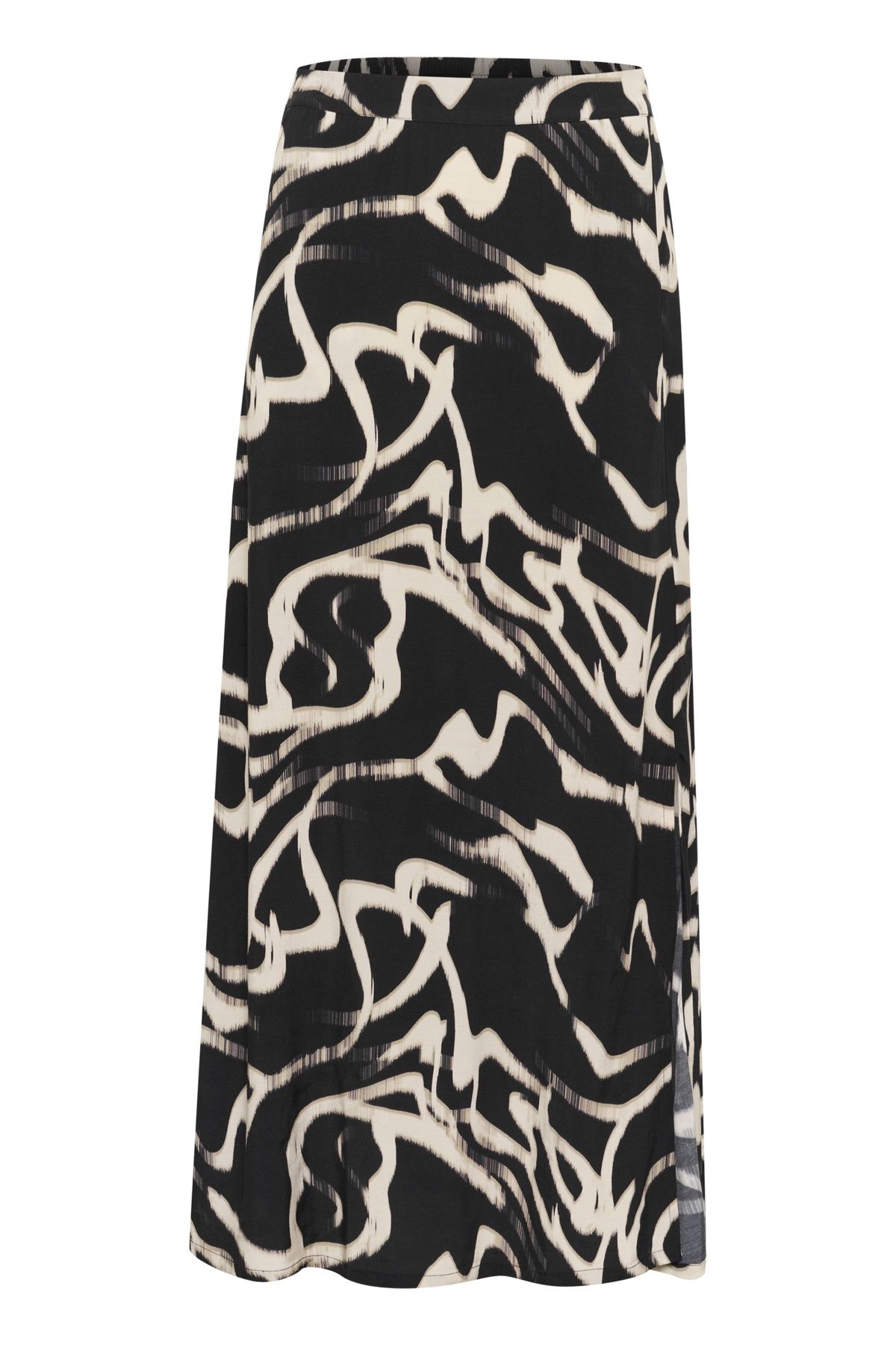 Kaffe KAmartha A-Line Patterned Midi Skirt