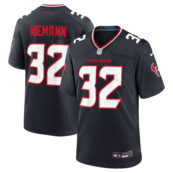 Nick Niemann Houston Texans Nike Team Game Jersey -  Navy