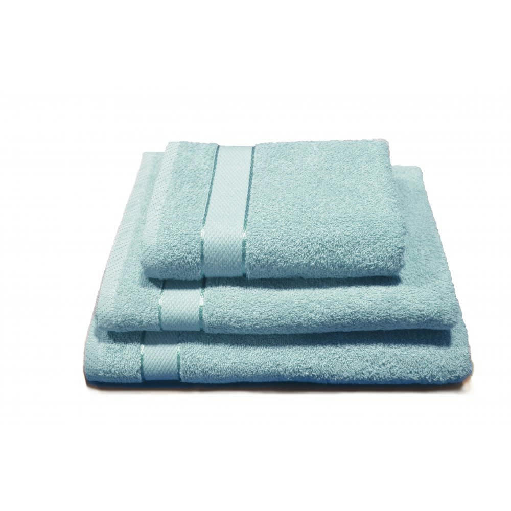 UNIS - Lot de 3 serviettes éponge 50x90 cm+70x130cm +100x150 cm céladon