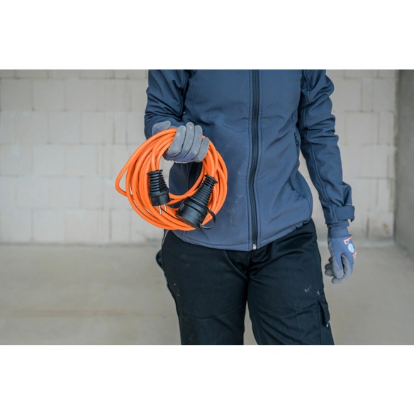 Verlängerungskabel »BREMAXX AT-N05V3V3-F 3G1,5«, 10 m, IP44, orange