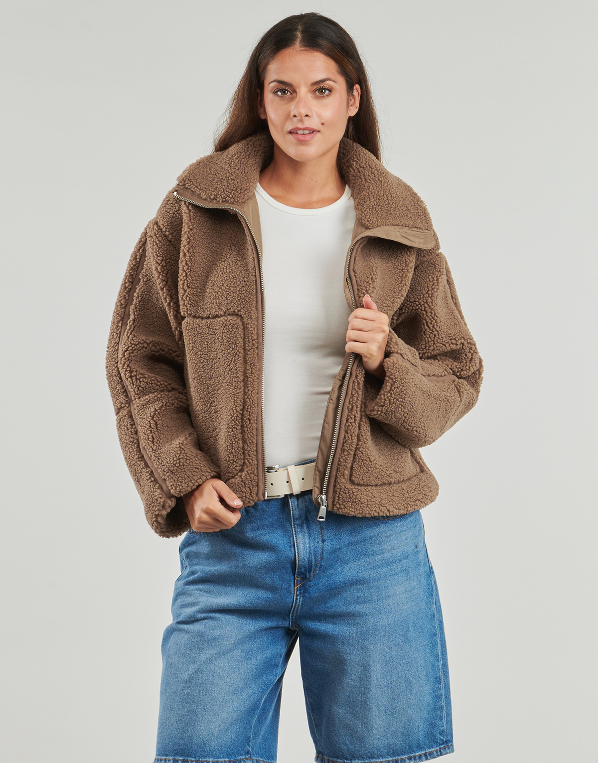 Only - ONLASPEN LIFE TEDDY - Brown