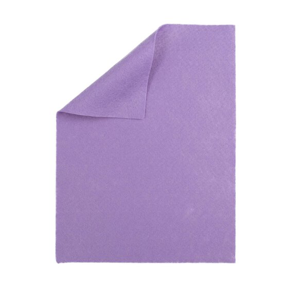 Lavender Polyester Felt Sheet A4