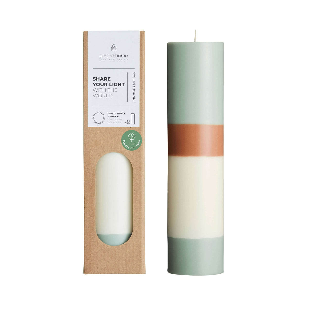 Originalhome stompkaars gelaadge Pine Tree - 25 cm
