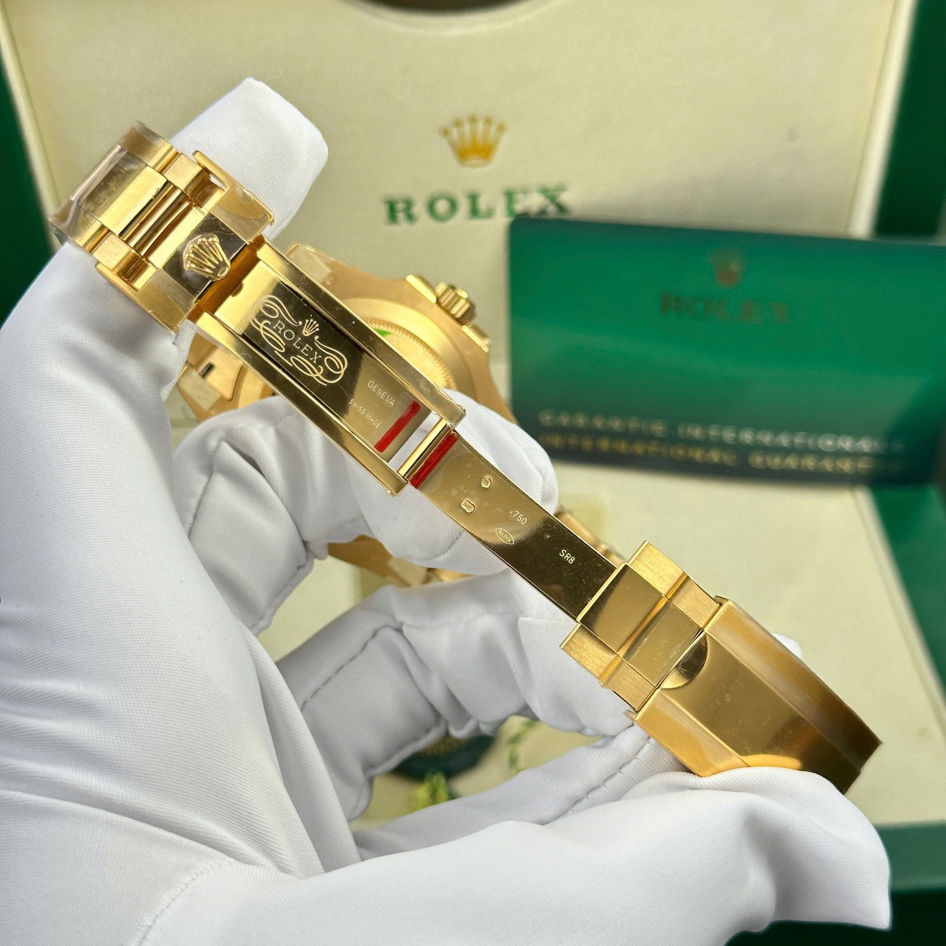 Rolex Submariner 126618LN YG Plated Black Dial 41mm Oyster Super Clone