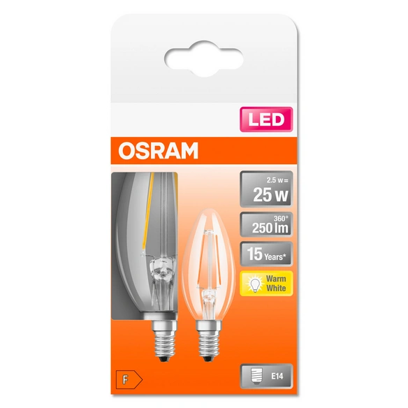 LED-Lampe »LED Retrofit CLASSIC B«, 2,5 W, 240 V
