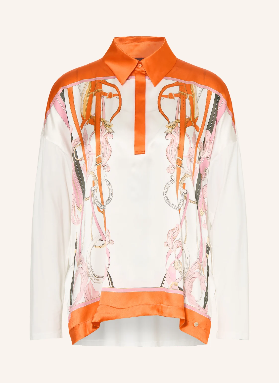 MARC CAIN Blusenshirt im Materialmix