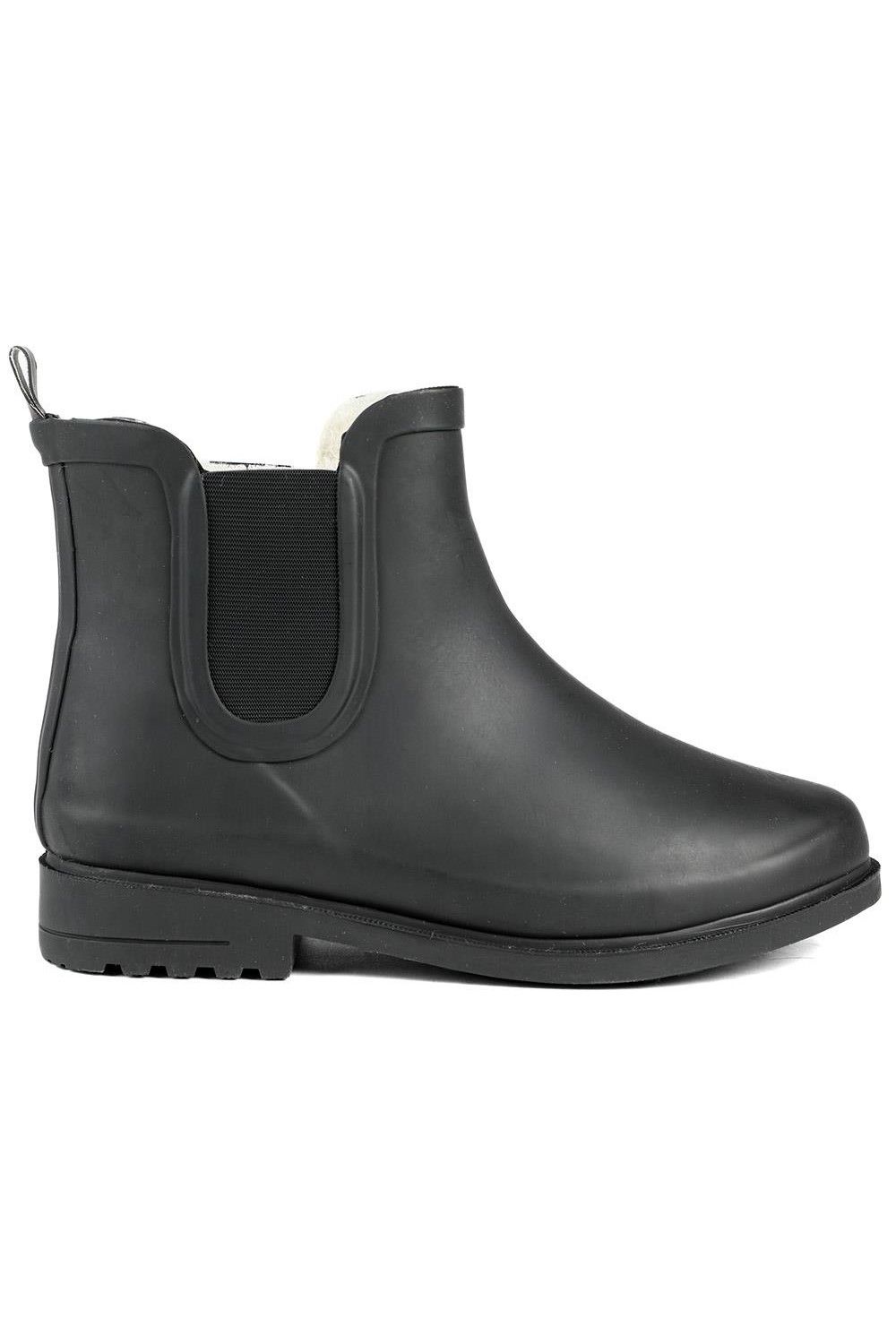 Pavers Wide Fit Rubber Ankle Wellies