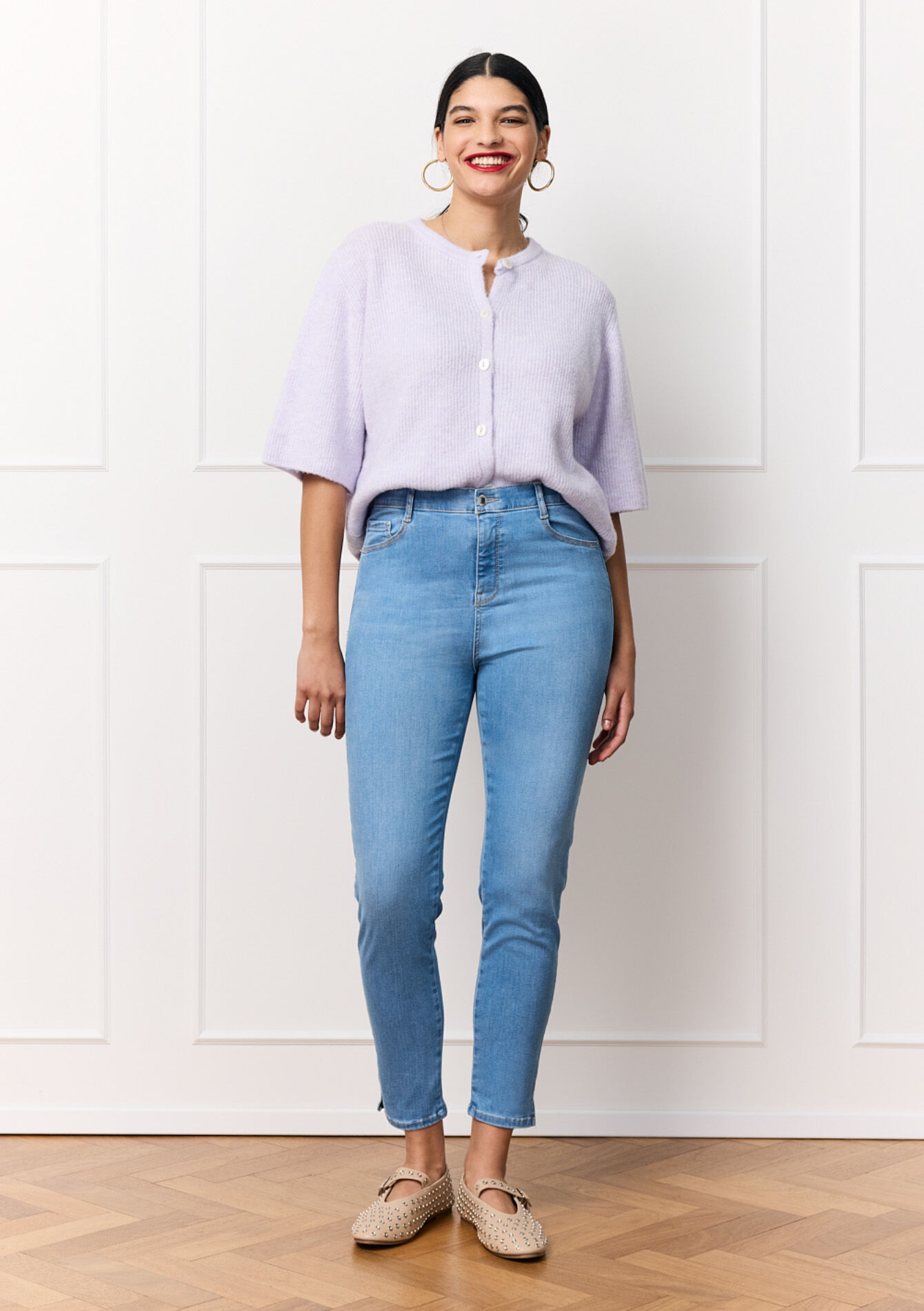 Multiple size slimfit jeans