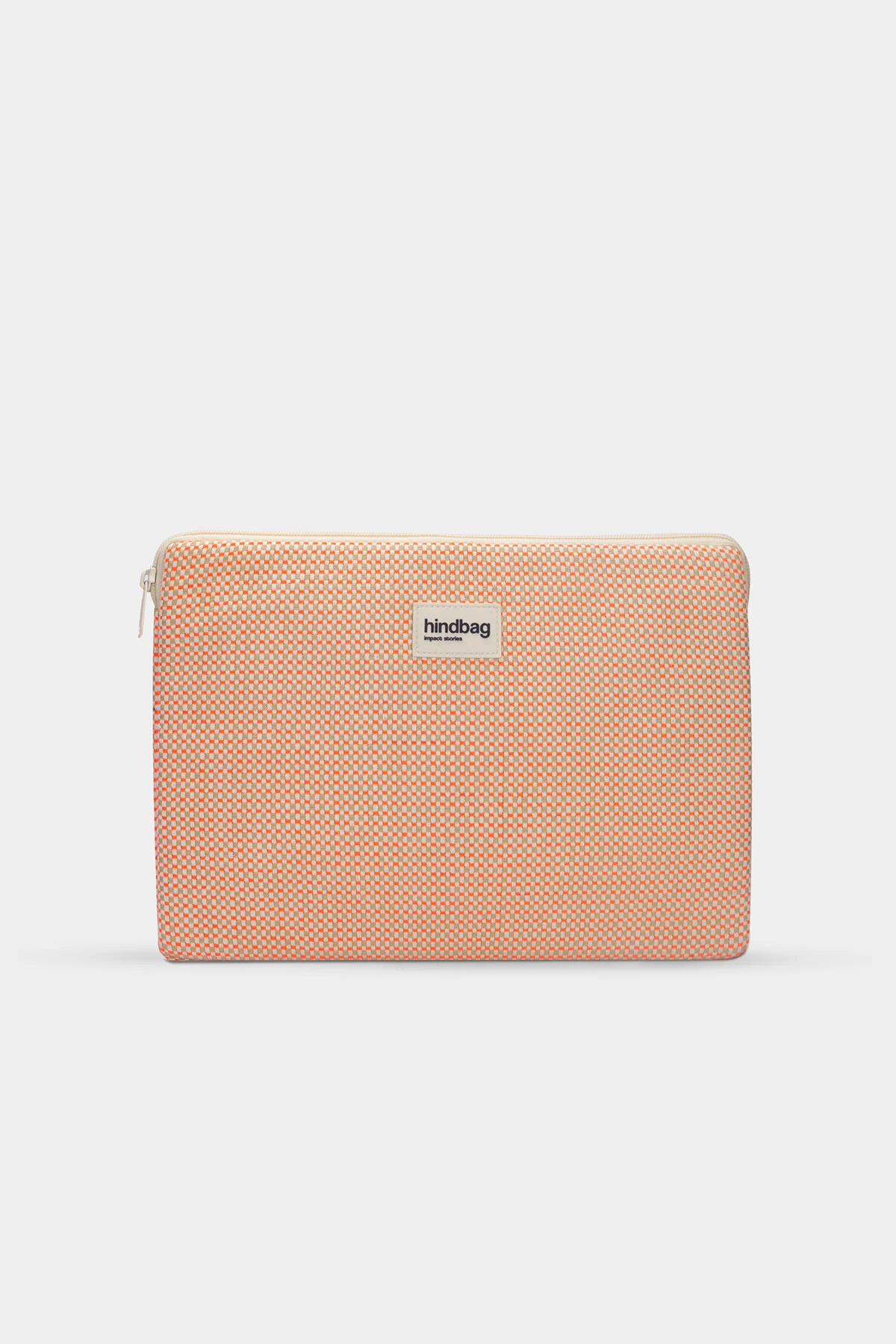 Housse d'ordinateur Ava Tressage corail