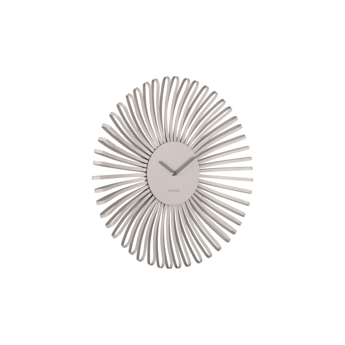 Karlsson wandklok Polo - grijs - Ø48cm