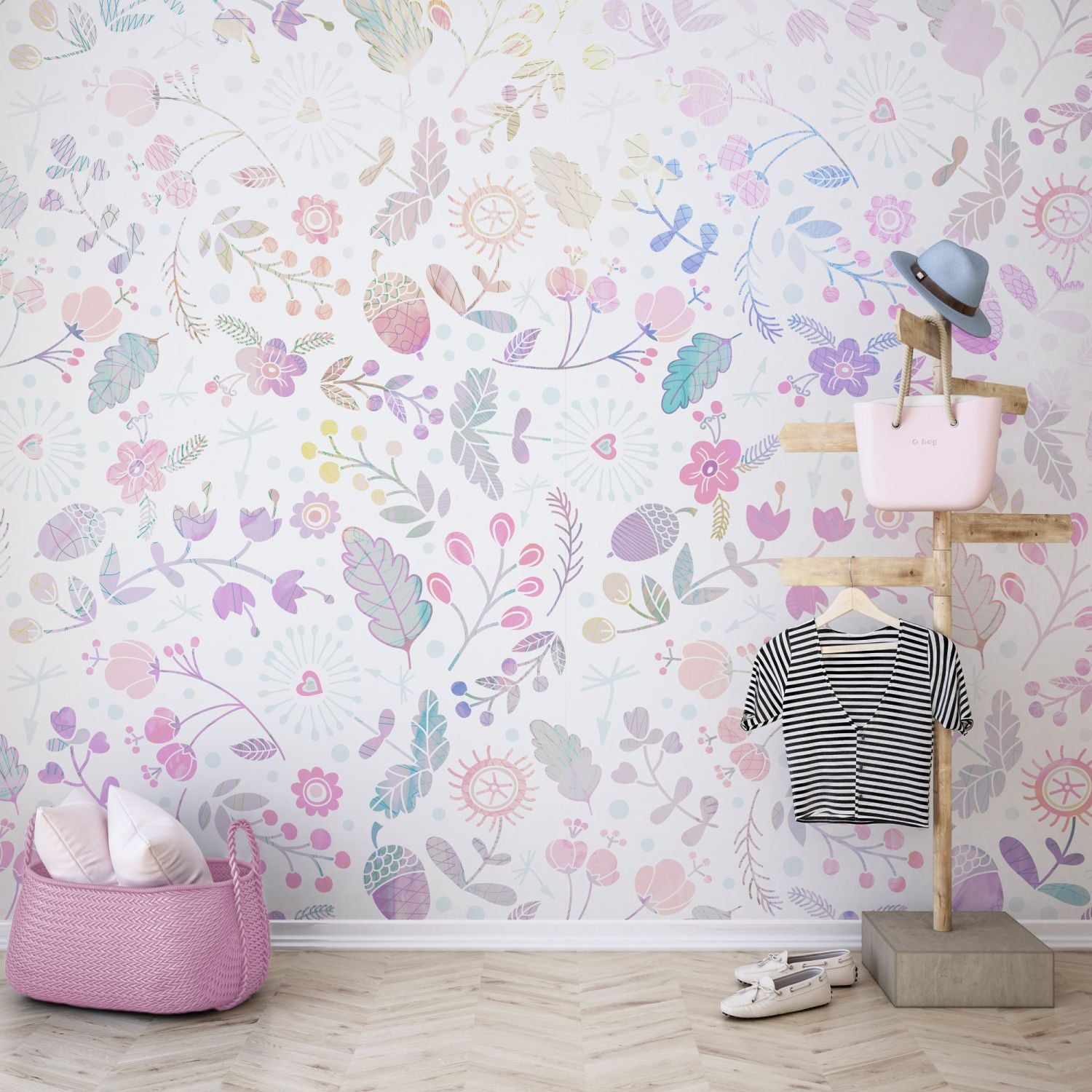 Komar fotobehang herfstbladeren multicolor - 300 x 280 cm - 610850
