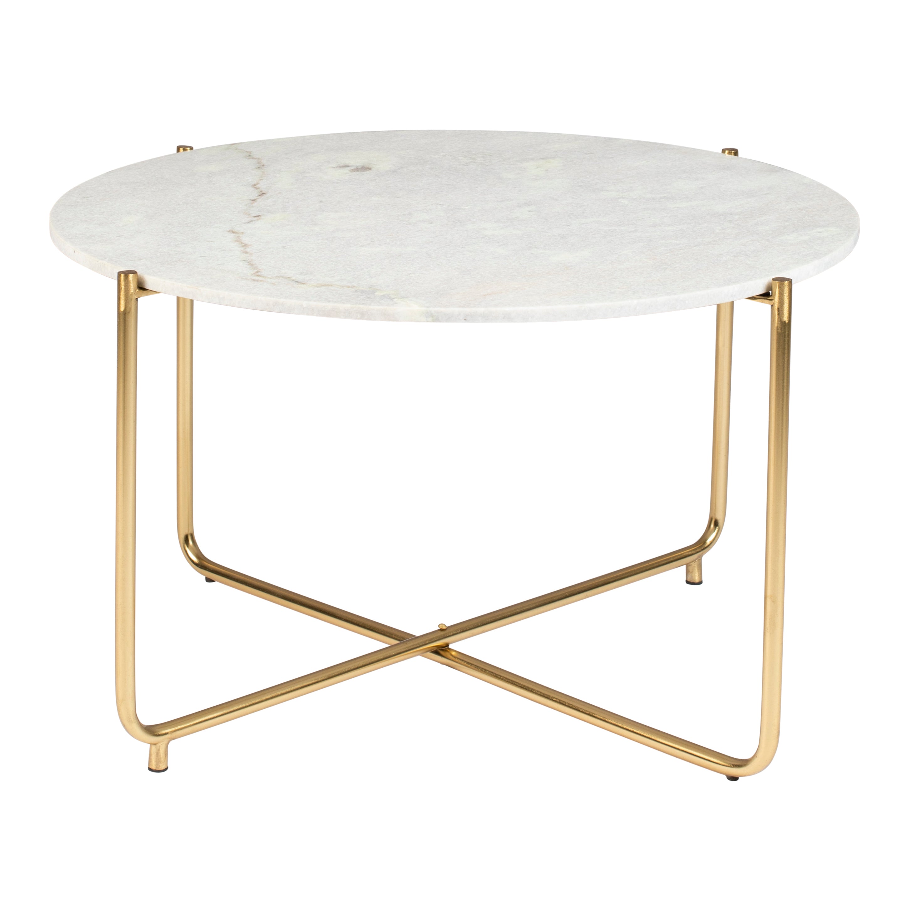 by fonQ basic Chique Salontafel Ø 70 cm - Wit