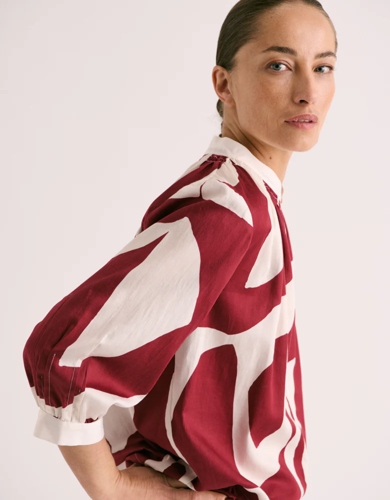 Blouse imprimée CHAGALL/88070/565