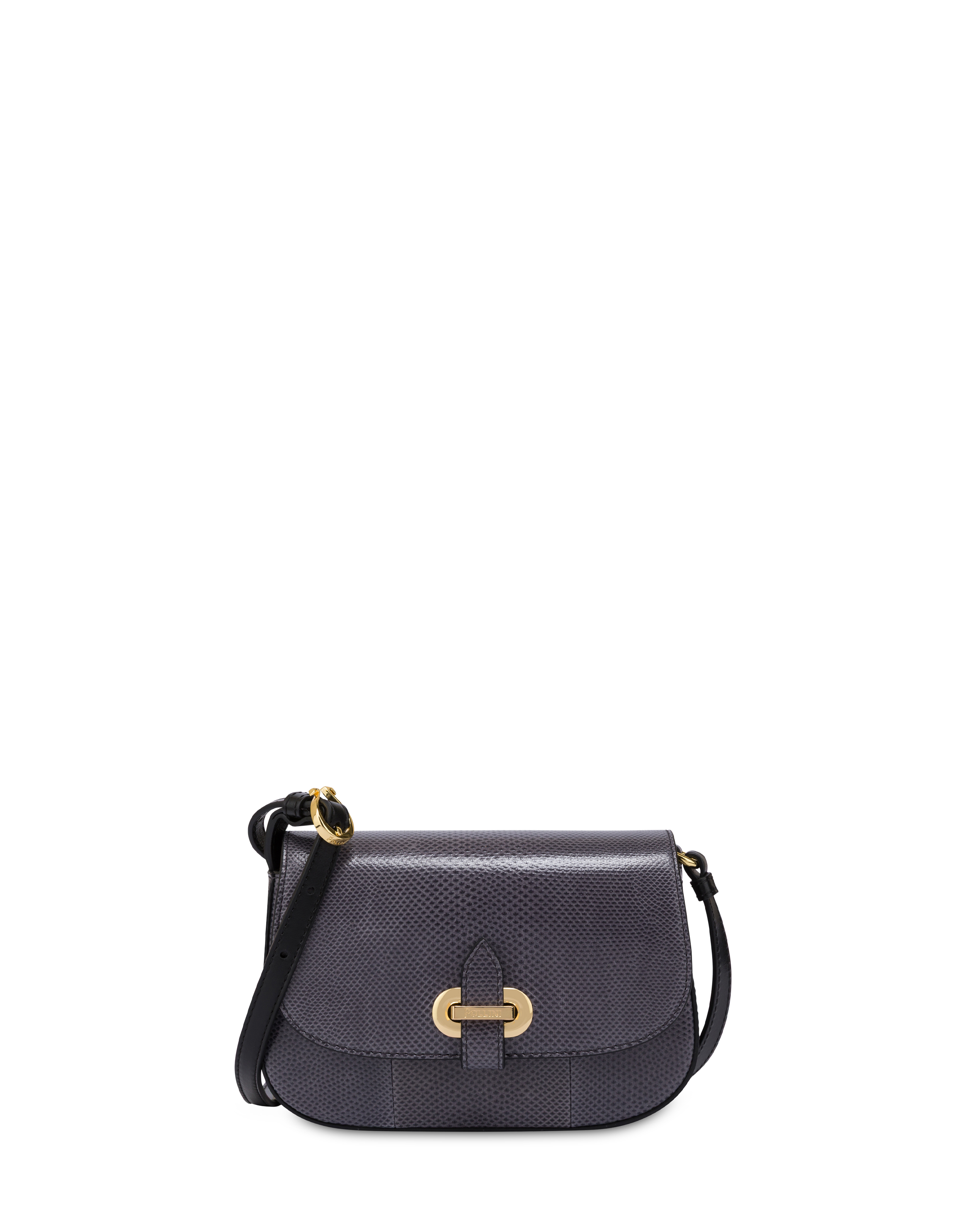 Crossbody Bag Fence Small Re-archive In Vitello /nero
