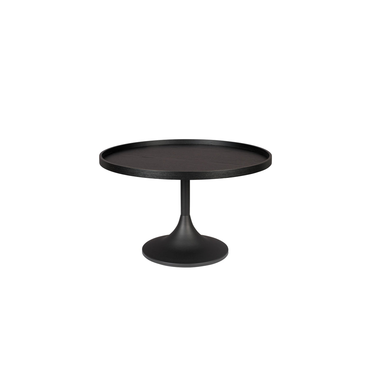 Zuiver Jason Bijzettafel Rond 69 cm Zwart